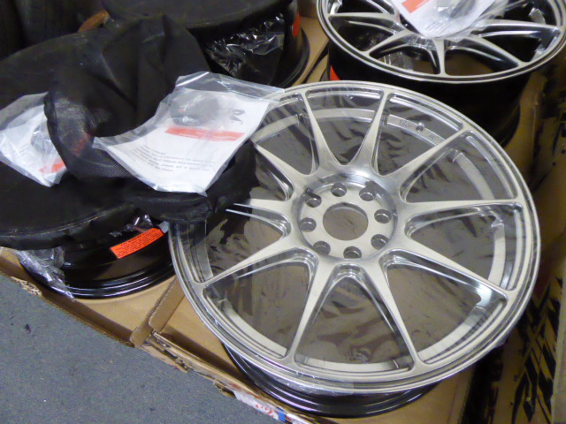 Set of four XXR 17'' alloy wheels