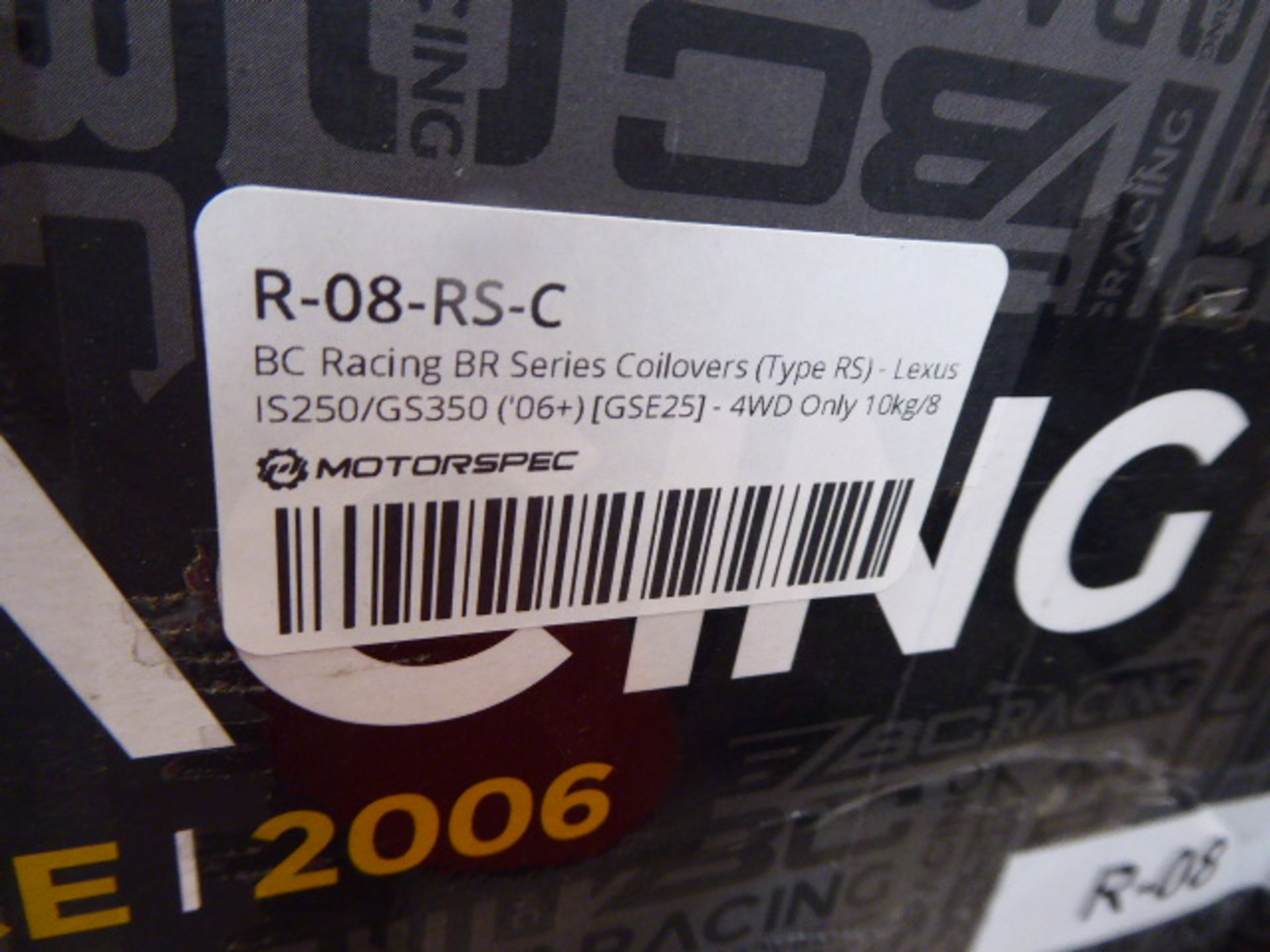 BC Racing BR series coilovers - Image 5 of 5