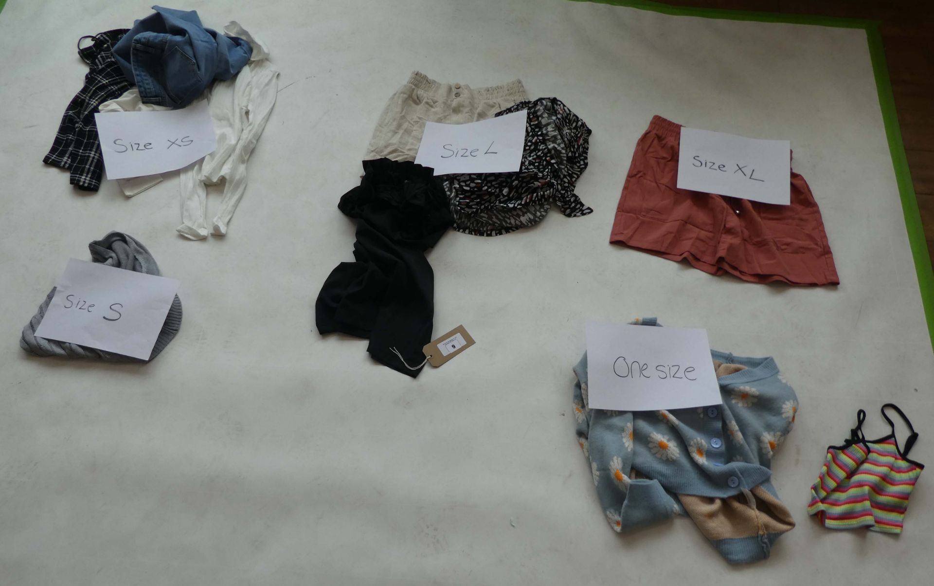 Selection of Shein clothing to include shorts, tops, dresses, etc (sizes on 2nd photo) - Image 2 of 2