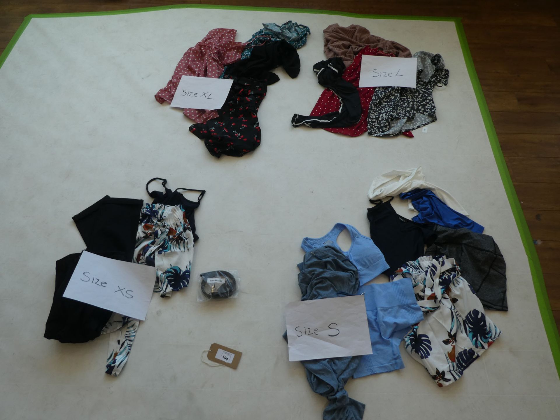 Selection of Shein clothing including tops, dresses, jeans etc (sizes on second photo) - Image 2 of 2