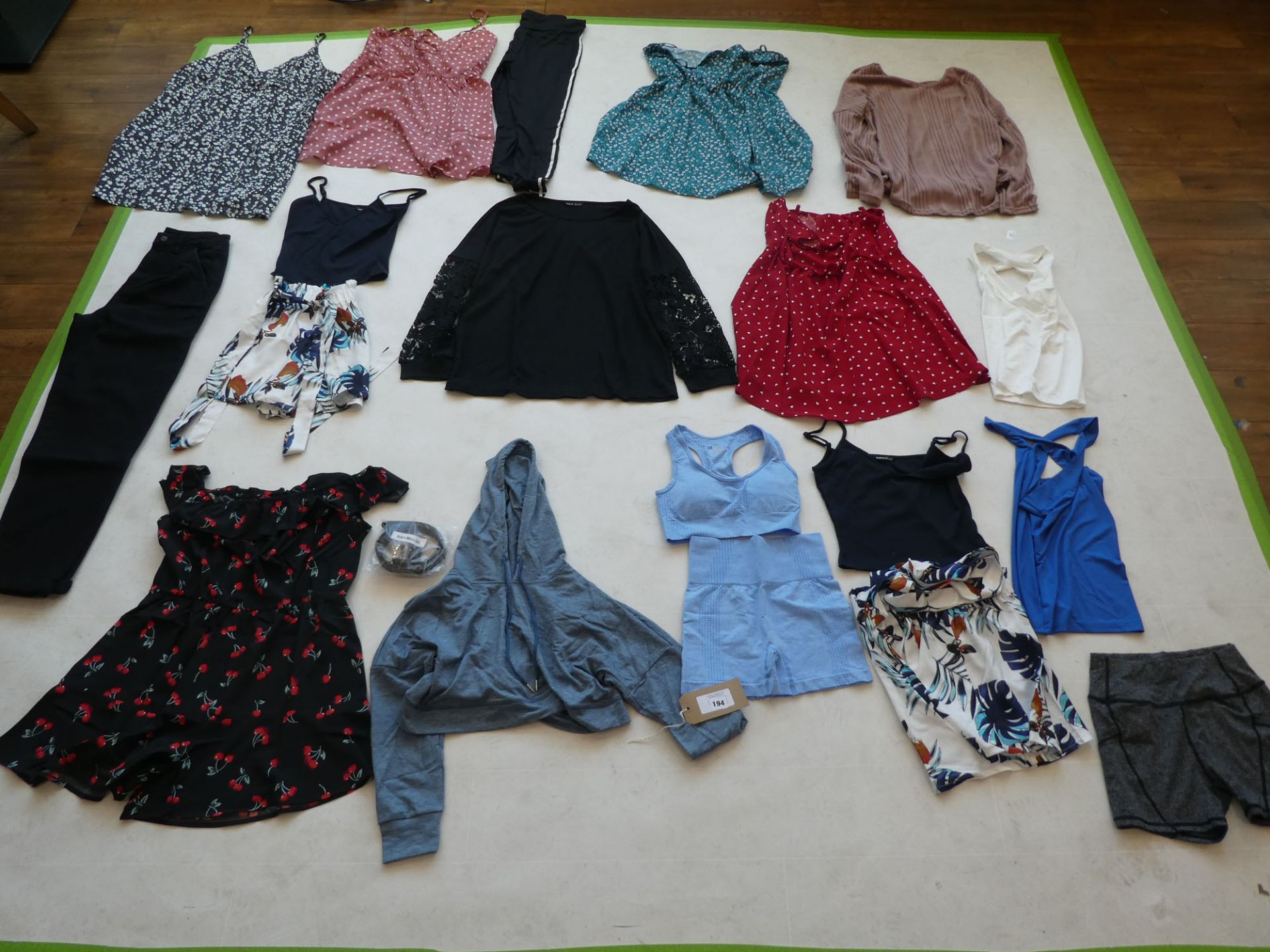 Selection of Shein clothing including tops, dresses, jeans etc (sizes on second photo)