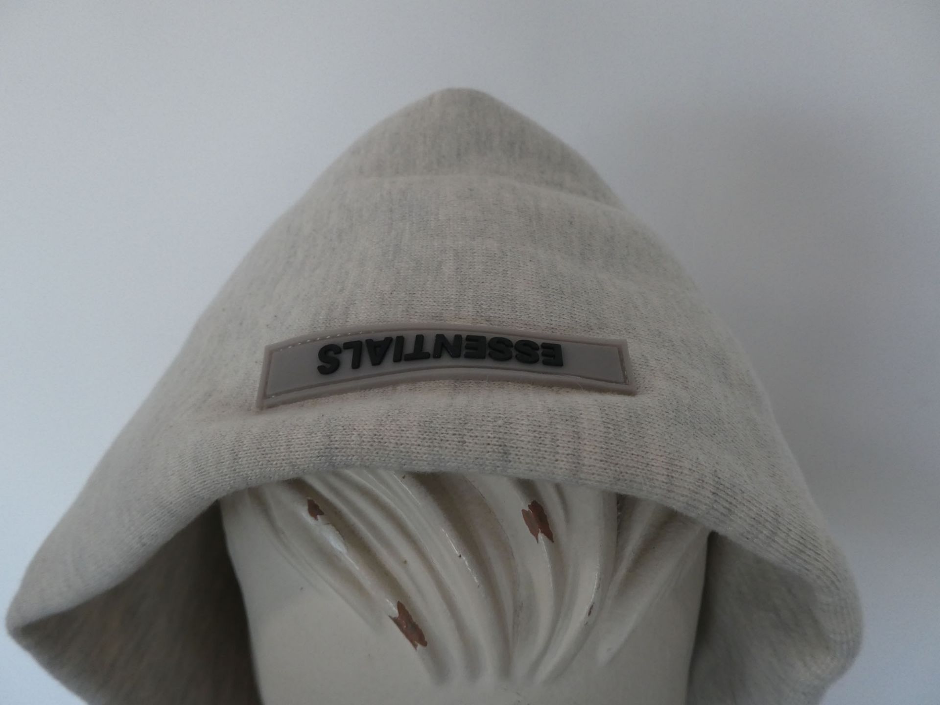 Essentials Fear of God hoodie in light grey size S - Image 3 of 5