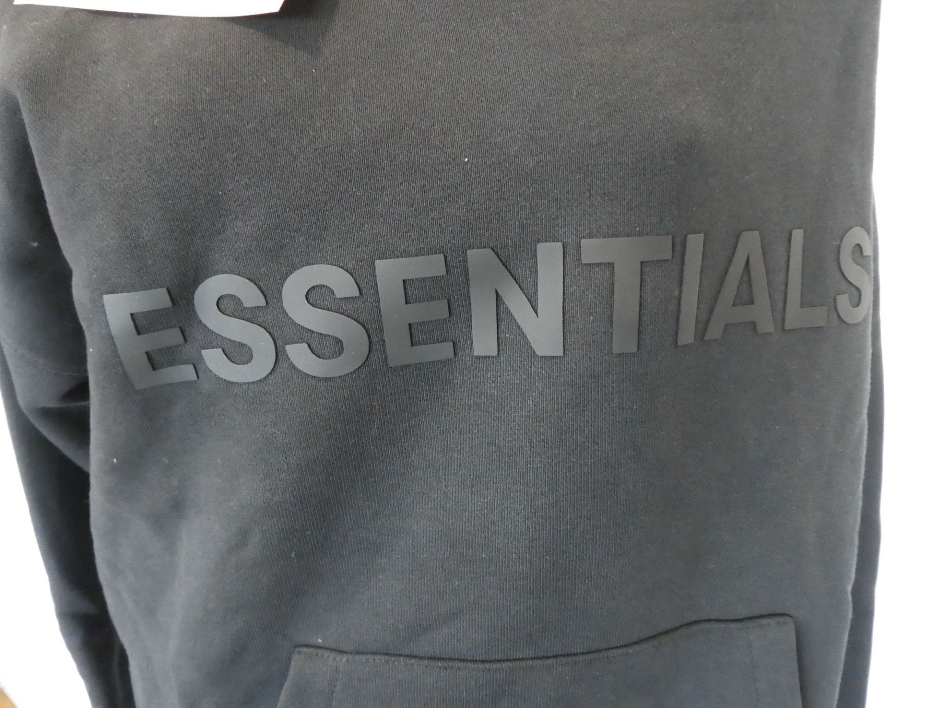 Essentials Fear of God hoodie in black size S - Image 2 of 5