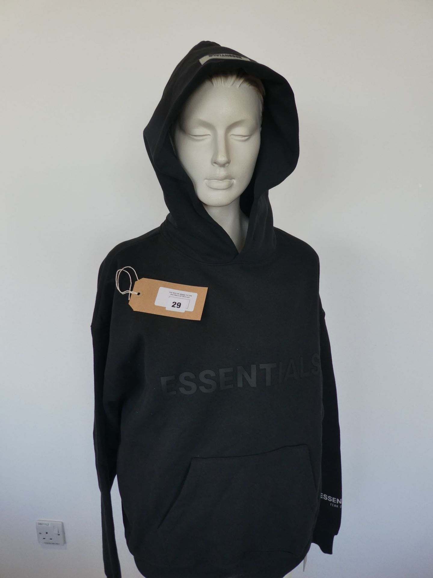 Essentials Fear of God hoodie in black size S
