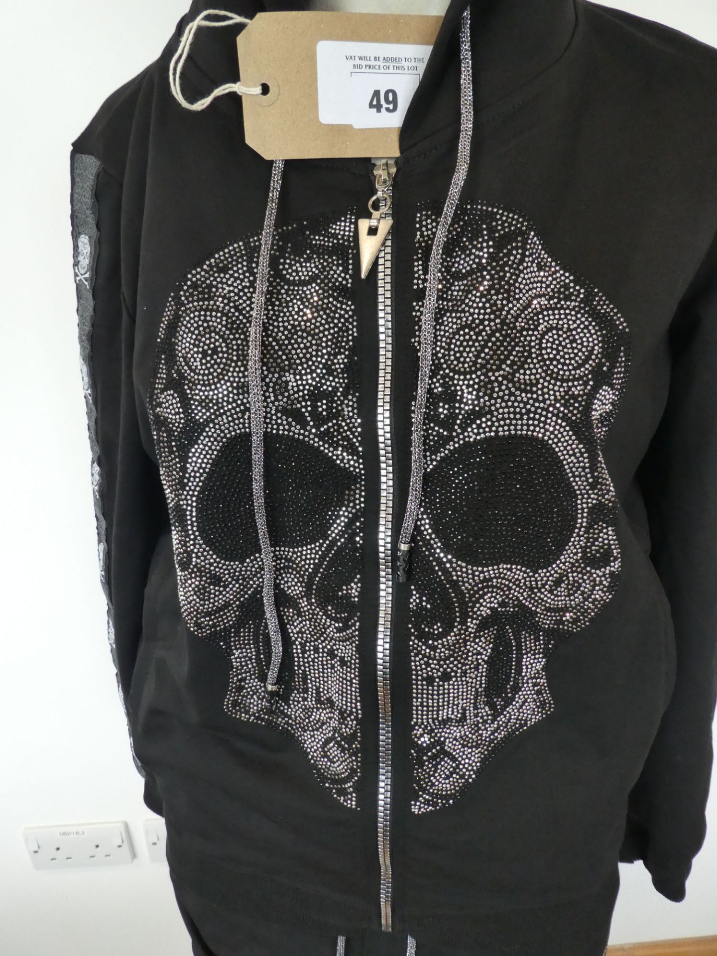 Freestill Wear Collection ladies skull print track suit size L - Image 2 of 5