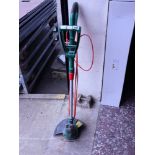 Green electric strimmer