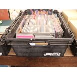 (1) Crate of CDs with 3 Gary Newman records