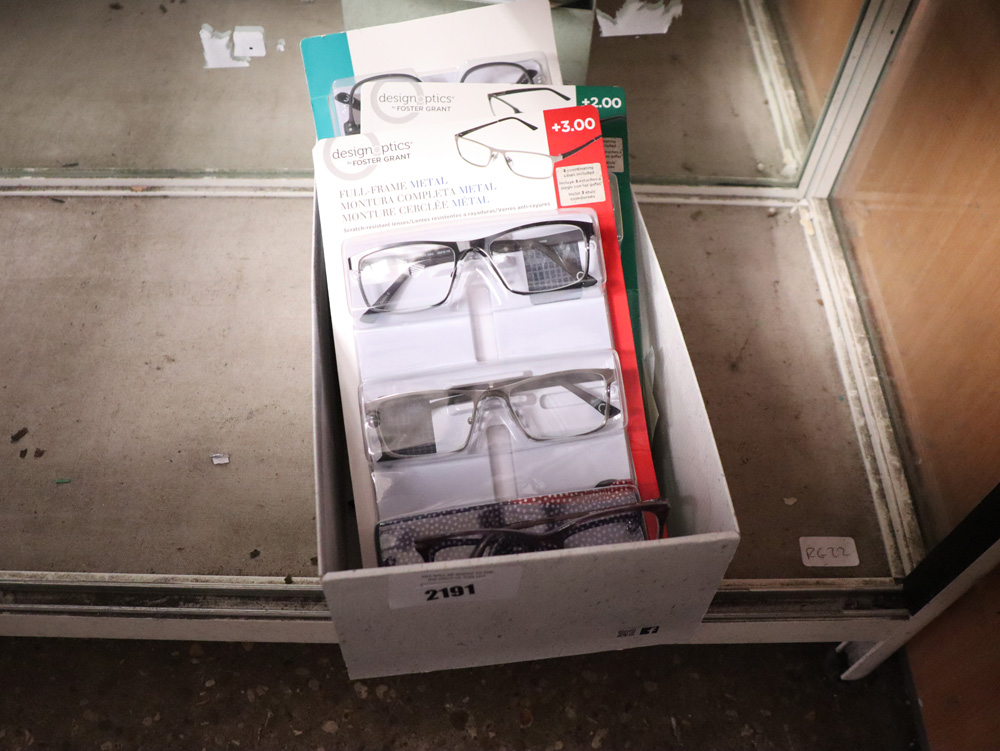 3 part packs of various reading glasses