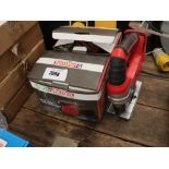 (64) 2 boxed Duratool orbital sanders with battery operated jig saw (missing battery)