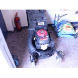 Honda MTD Pro 21'' cut petrol engine rotary lawn mower with rear bag, side discharge and mulch