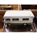 Model of VW Indian touring camper by Tonka
