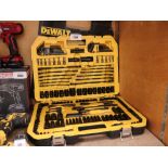 Cased Dewalt 180pc mechanics tool set