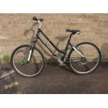 Giant Sedona DX ladies bike in dark green