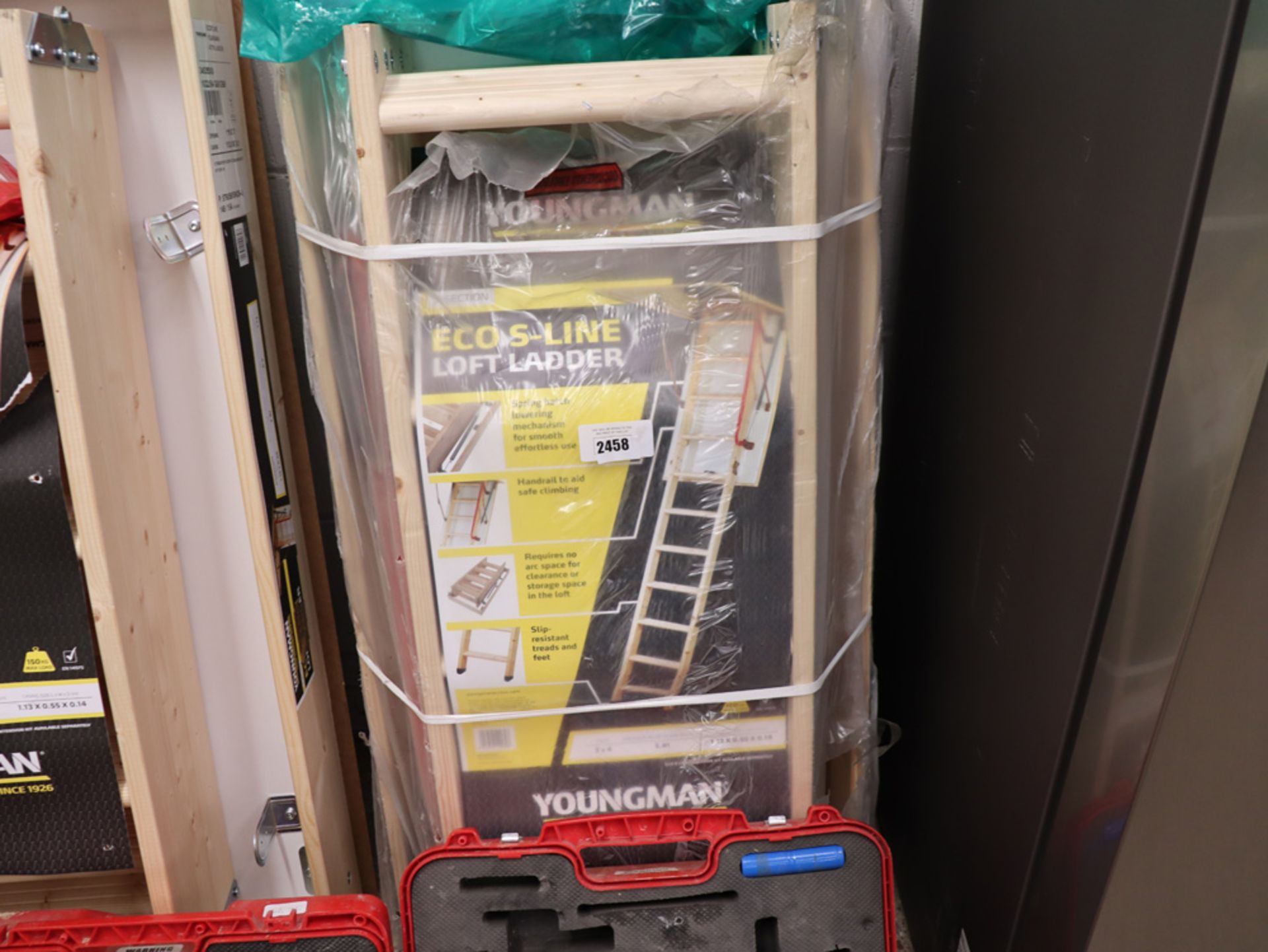 Youngman 3 section Eco S Line loft ladder