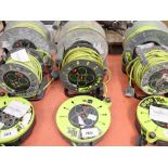 Small, medium and large cable reel set (40m, 25m and 10m)