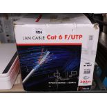 Box of CAT 6 LAN cable