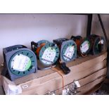 5 20m cable reels with RCD protection