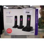 BT Premium 3 piece phone set