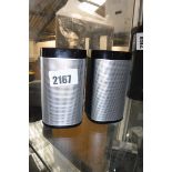 Pair of Ready To Music bluetooth speakers