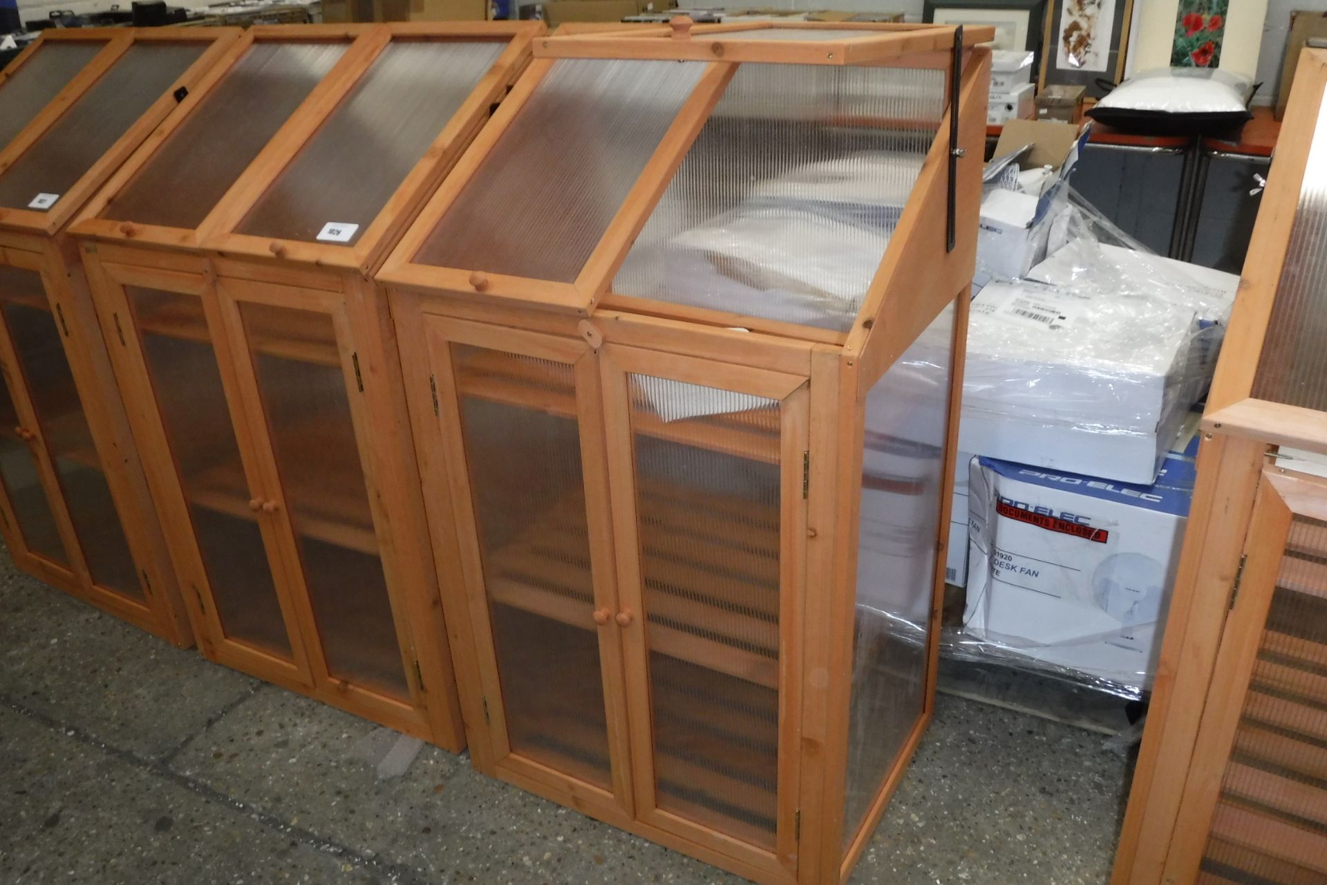 2 door wooden cold frame