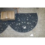 Decorative outdoor doormat