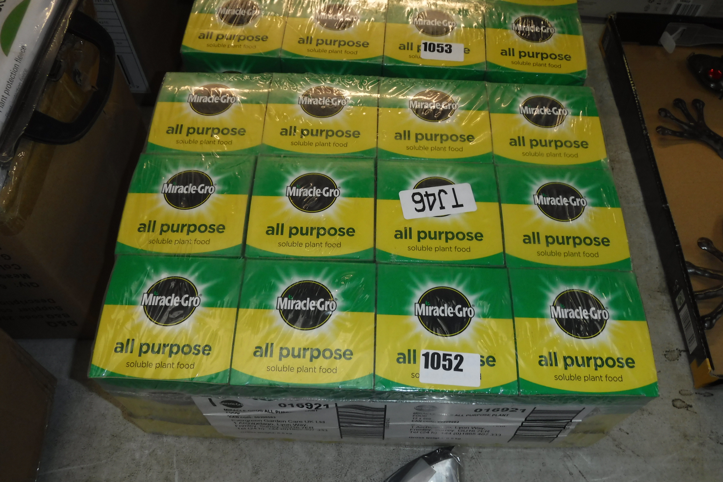12 packs of all purpose soluble plant food