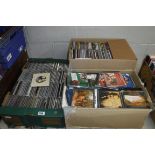 3 boxes of various CDs incl. Frank Sinatra, Beethoven, Johnny Morse, etc.
