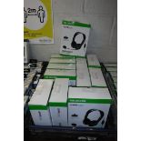 12 boxed Xbox One stereo gaming headsets
