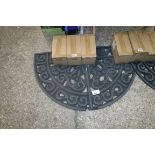 Decorative outdoor doormat