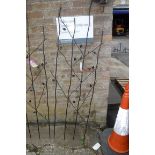 Nature metal trellis