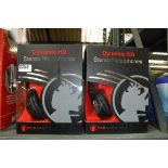 6 pairs of Dynamic HD stereo headphones