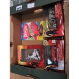 (10) Box containing Captain Scarlet toys