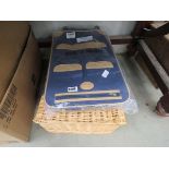 Picnic basket plus canvas trolley