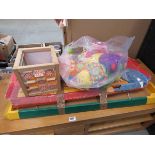 Qty of board games and children's toys