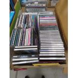 Box containing CDs