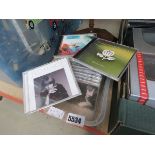 (3) Box containing small quantity of CDs