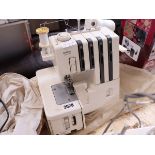 Brother Lock 760 electric powered sewing machine, no foot controller or power supply