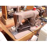 Singer electric operated sewing machine, no plug *Collector's Item*