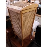 Lloyd Loom laundry basket