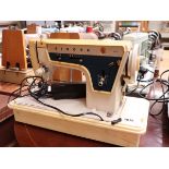 Singer electric operated sewing machine, no plug *Collector's Item*