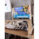 (2419) Small box of various light bulbs with various sized fuses