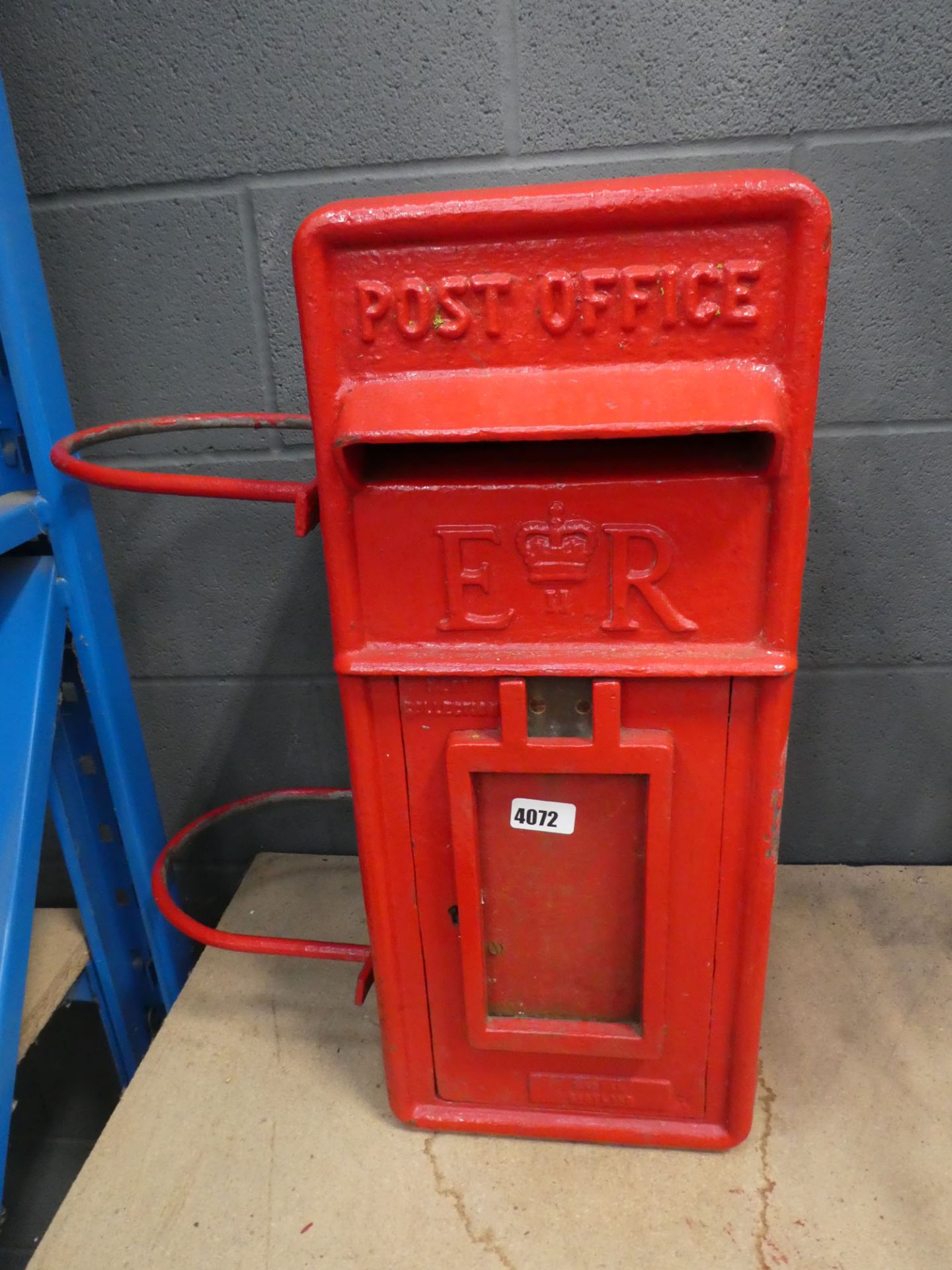 Vintage red postbox