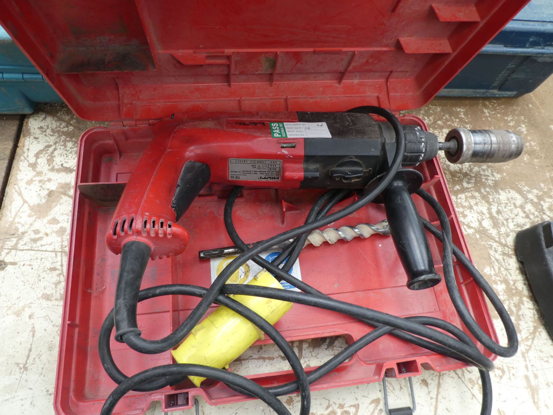 4480 Hilti 110v SDS drill with chuck