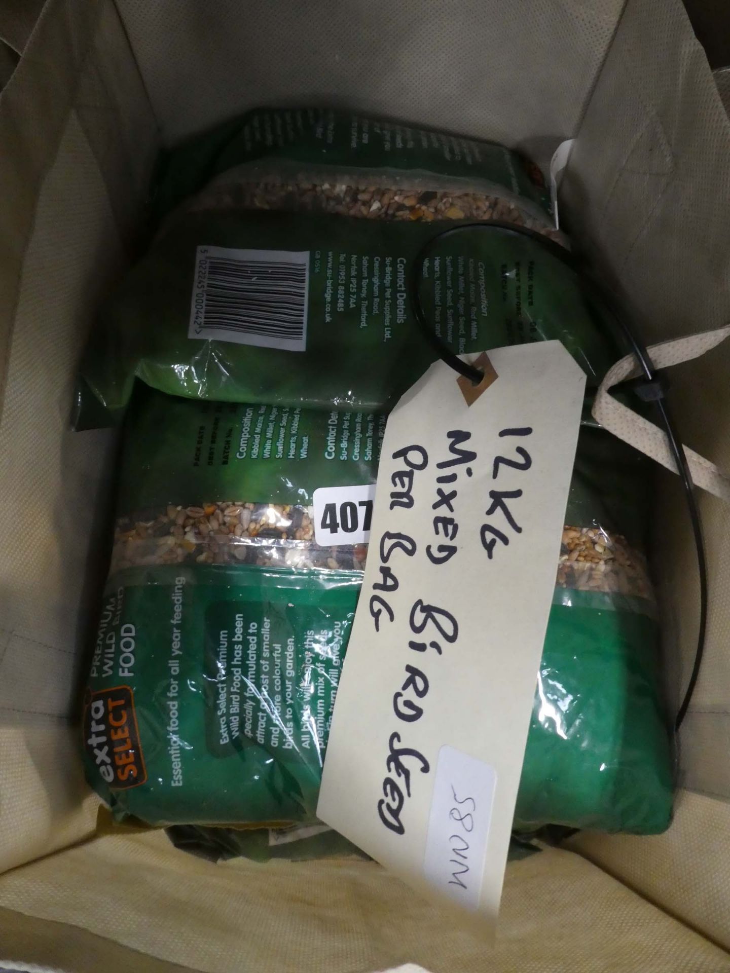 12kg bag of mixed bird seed