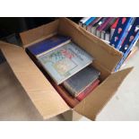 Box containing a quantity of Edwardian and later novels