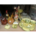 Quantity of egg baskets and general crockery & china