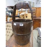 Wooden pail