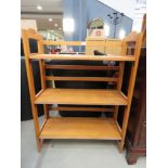 5171 Beech folding book rack