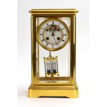 A French table clock,