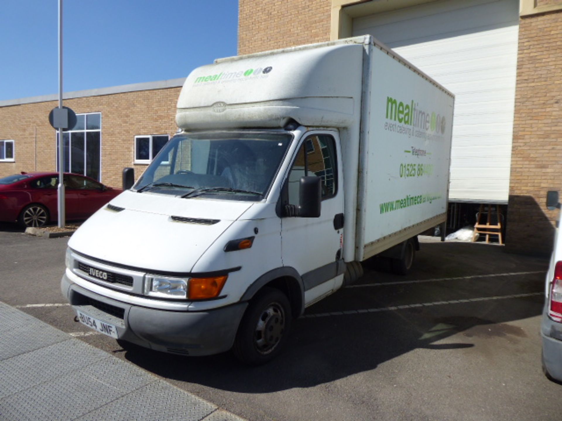 BU54 JNF Iveco Daily 35C12HPI Luton box van with tail lift, SWB, 120,000 miles, MOT: 20.04.22, first - Image 2 of 8